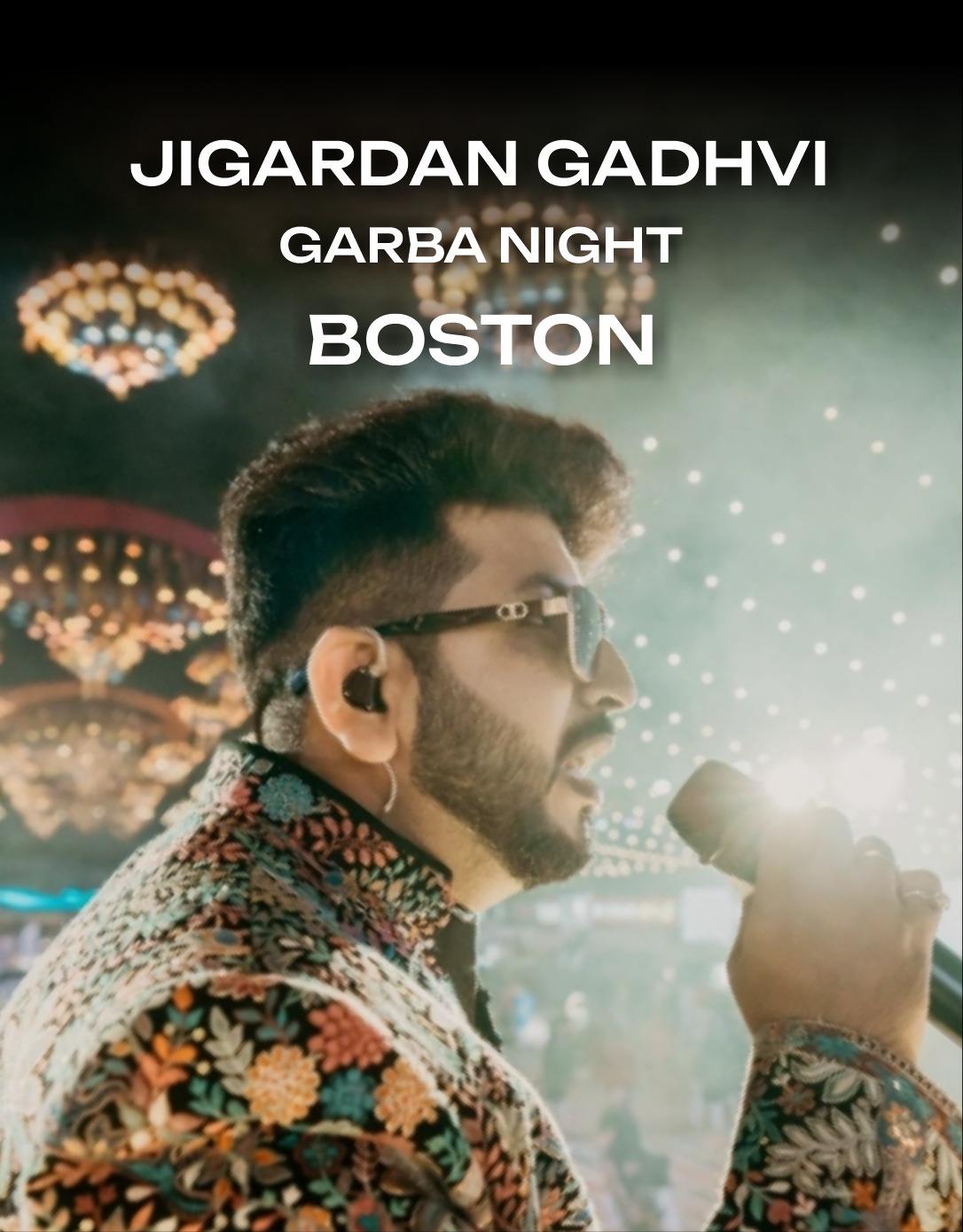 Jigardan Gadhvi Garba Boston