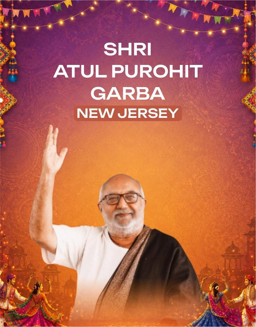 Atul Purohit Garba In New Jersey 2026