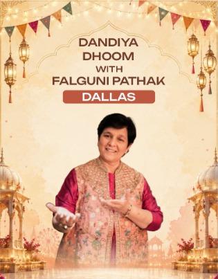 Falguni Pathak Live in Dallas – Dandiya Dhoom 2026